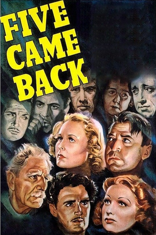 Five Came Back (1939) poster
