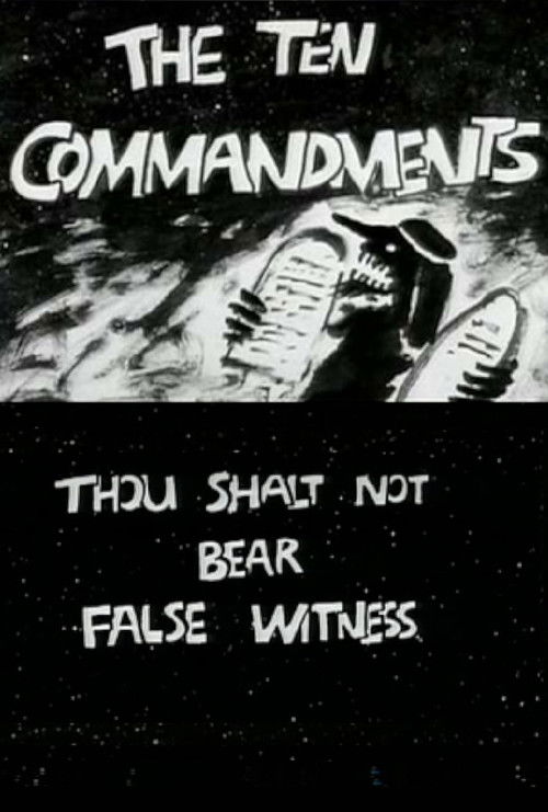 The Ten Commandments Number 8: Thou Shalt Not Bear False Witness (1995) poster