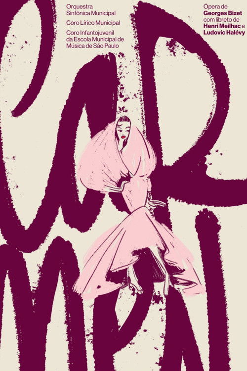 Ópera Carmen, de Georges Bizet - Theatro Municipal de São Paulo (2025) poster