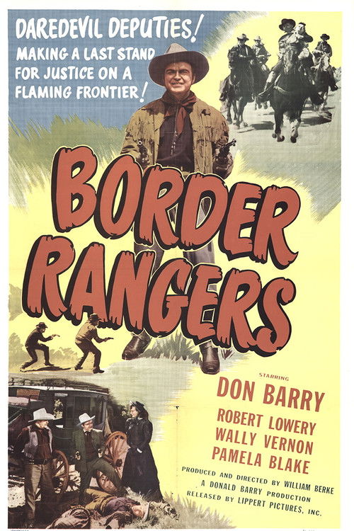 Border Rangers (1950) poster