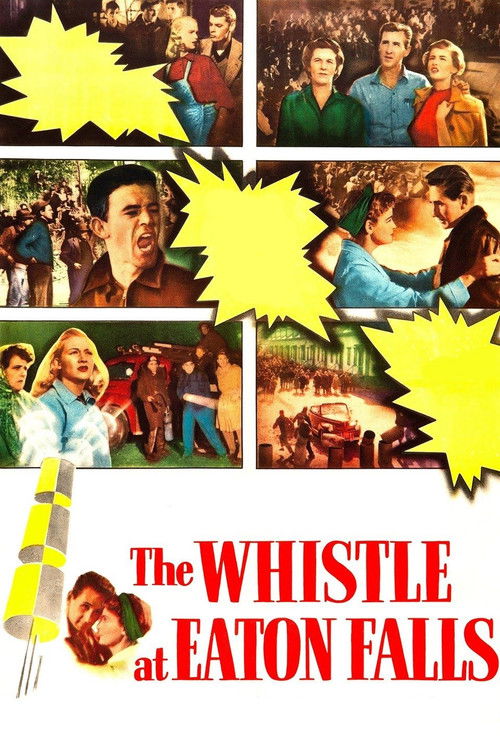 The Whistle at Eaton Falls (1951) poster