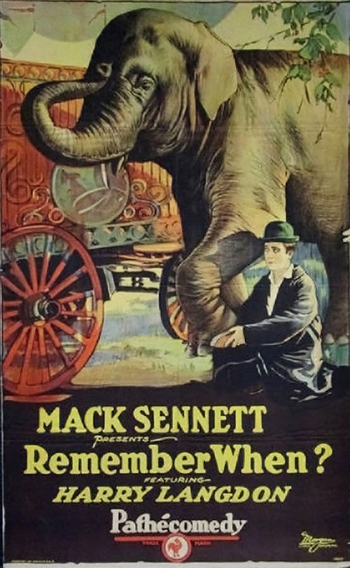 Remember When? (1925) poster