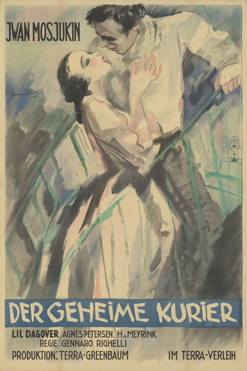 Der geheime Kurier (1928) poster