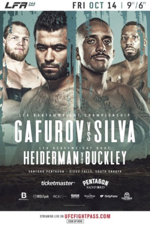 LFA 144: Gafurov vs. Silva (2022) poster
