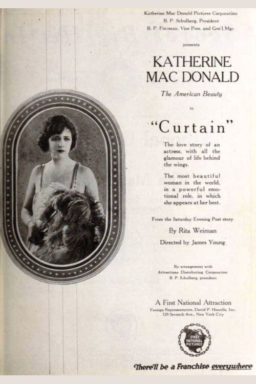 Curtain (1920) poster