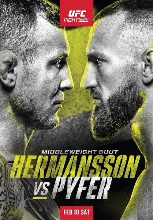 UFC Fight Night 236: Hermansson vs. Pyfer (2024) poster