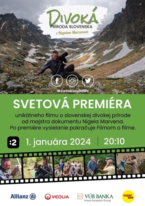 Divoká príroda Slovenska s Nigelom Marvenom (2024) poster
