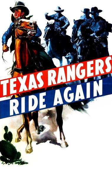 The Texas Rangers Ride Again (1940) poster