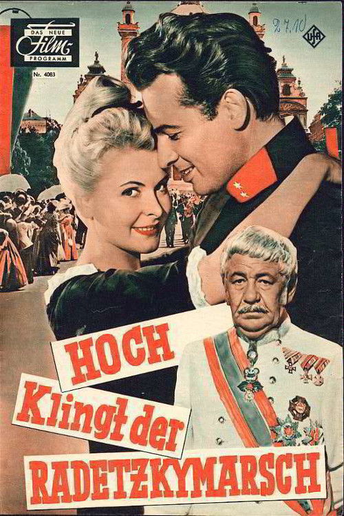 Hoch klingt der Radetzkymarsch (1958) poster