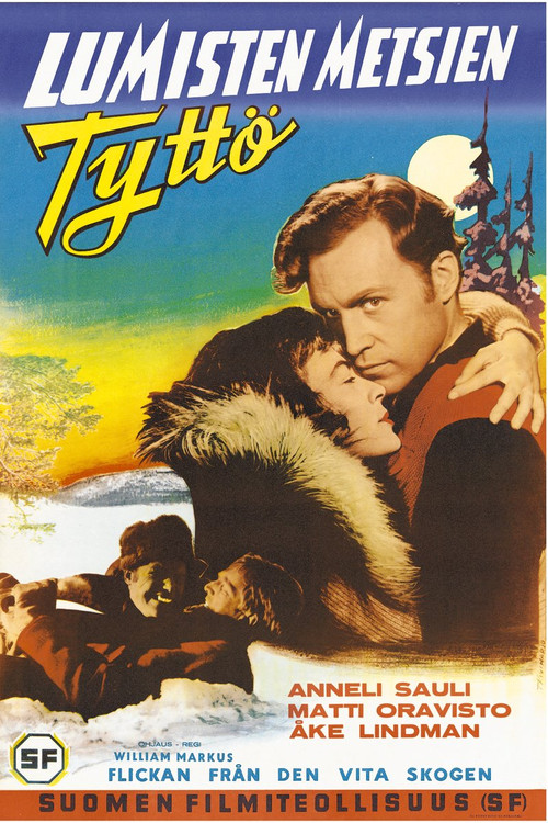 Lumisten metsien tyttö (1960) poster
