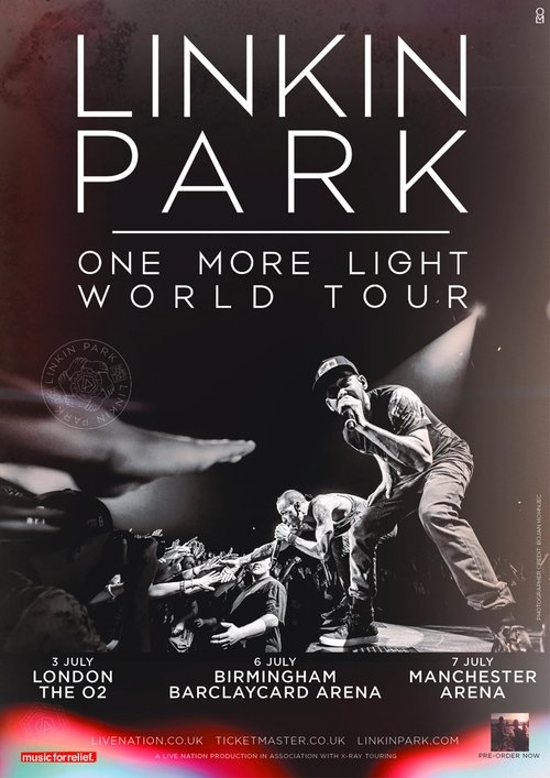 Linkin Park: One More Light World Tour - Birmingham (2017) poster
