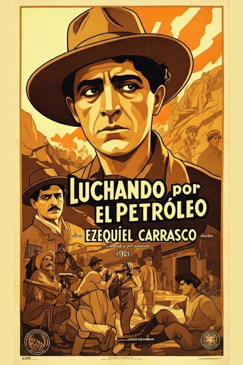 Luchando por el petróleo (1921) poster