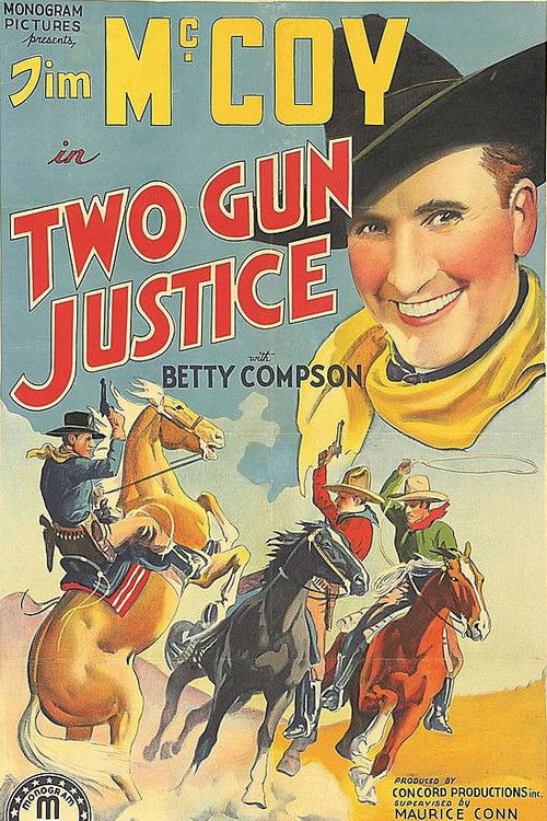 Two Gun Justice (1938) poster