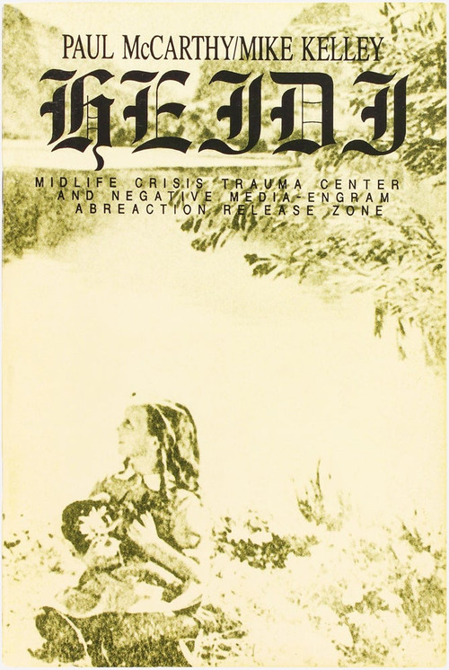 Heidi: Midlife Crisis Trauma Center and Negative Media-Engram Abreaction Release Zone (1992) poster