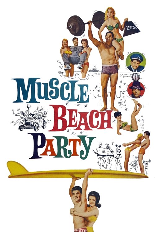 Muscle Beach Party (1964) poster