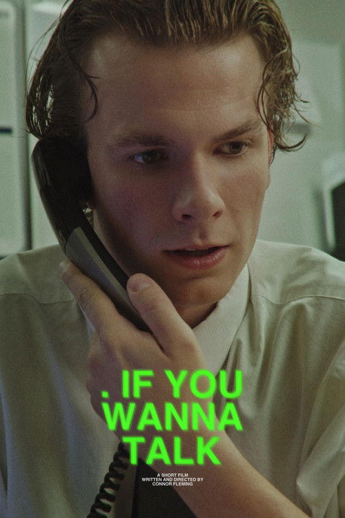 IF YOU WANNA TALK (2025) poster