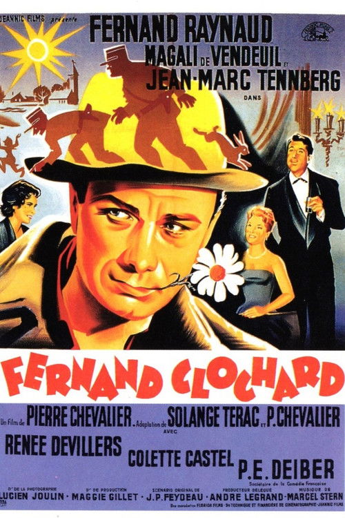 Fernand clochard (1957) poster