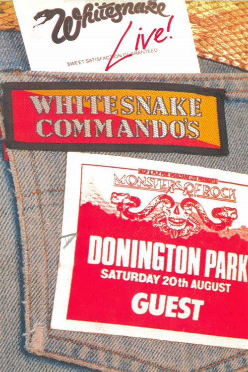Whitesnake: Live At Donington 1983 (1983) poster