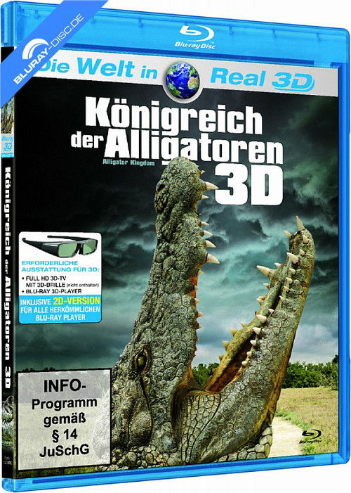 Alligator Kingdom 3D (2011) poster