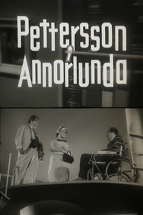 Pettersson i Annorlunda (1956) poster