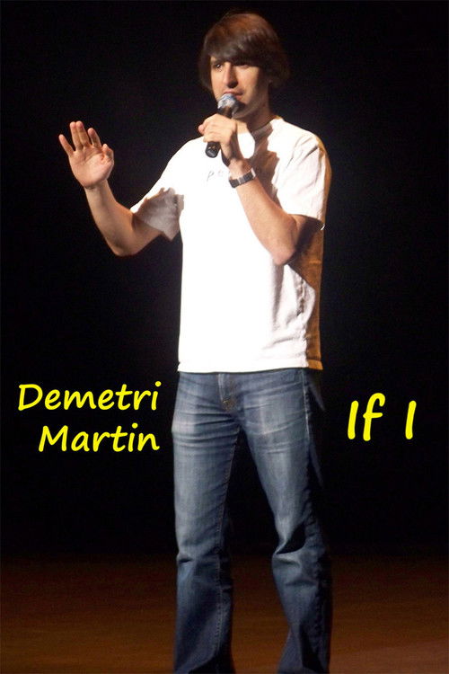 Demetri Martin: If I (2004) poster