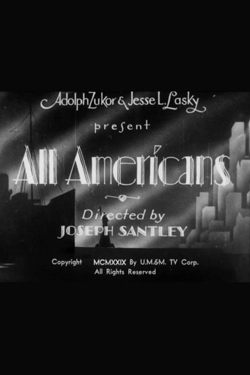 All Americans (1929) poster