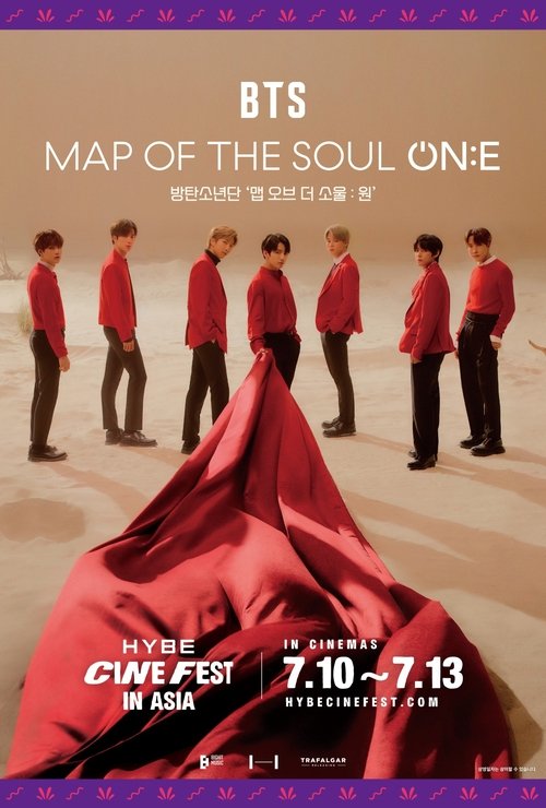 BTS MAP OF THE SOUL ON:E DVD (2021) poster