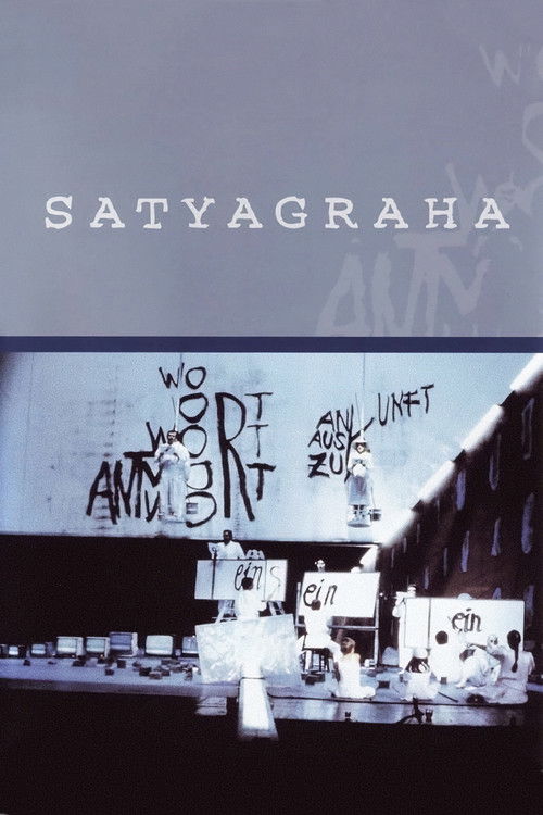 Philip Glass: Satyagraha (1983) poster