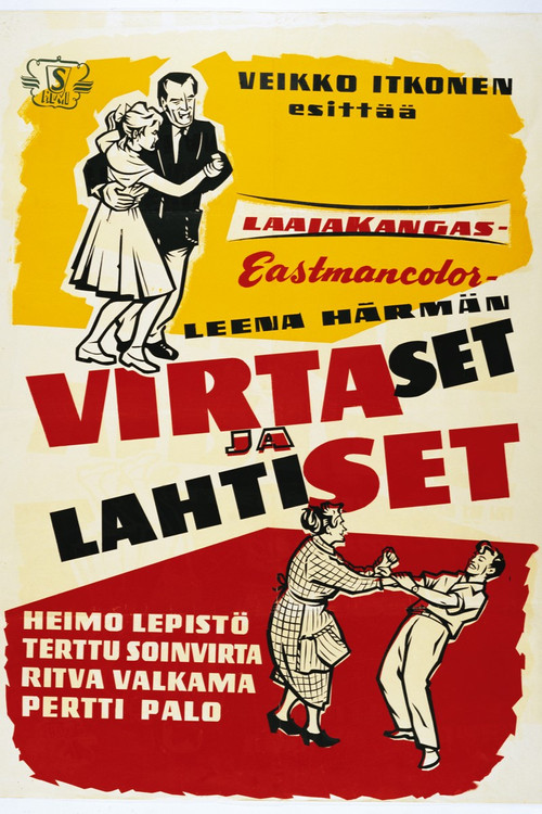 Virtaset ja Lahtiset (1959) poster