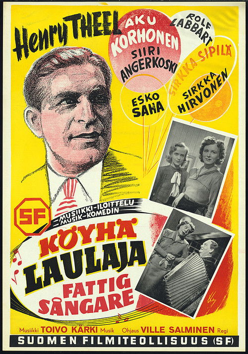 Köyhä laulaja (1950) poster