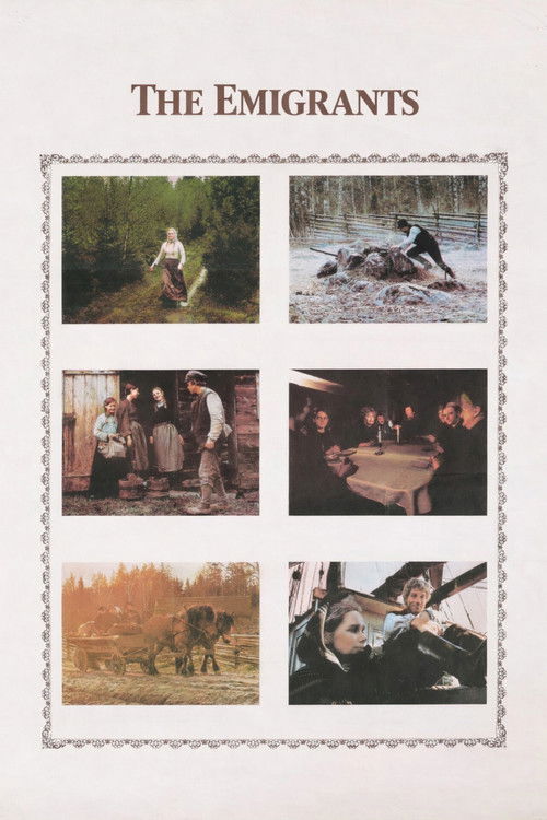 Utvandrarna (1971) poster