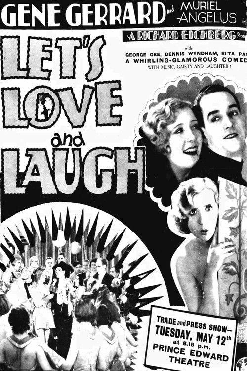 Let's Love and Laugh (1931) poster