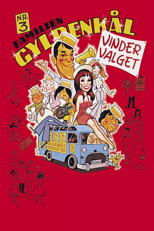 Familien Gyldenkål vinder valget (1977) poster