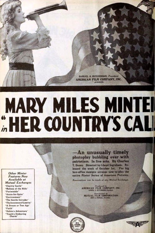 Her Country's Call (1917) poster