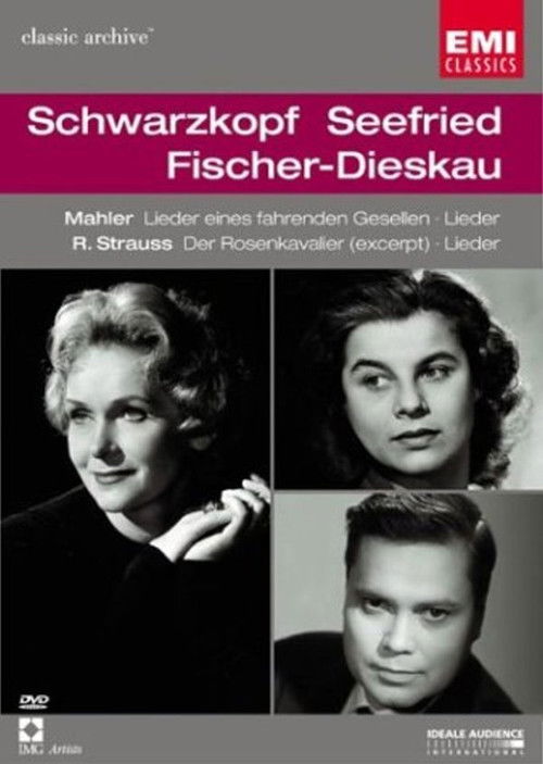 Schwarzkopf*, Seefried*, Fischer-Dieskau* – Mahler . R. Strauss (2003) poster