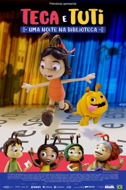 Teca e Tuti: Uma Noite na Biblioteca (2024) poster