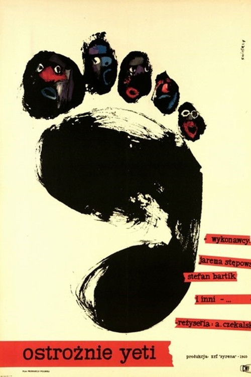 Ostrożnie yeti (1961) poster