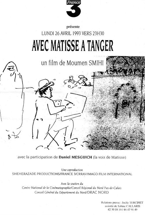 Avec Matisse à Tanger (1993) poster
