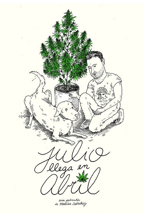Julio llega en abril (2014) poster