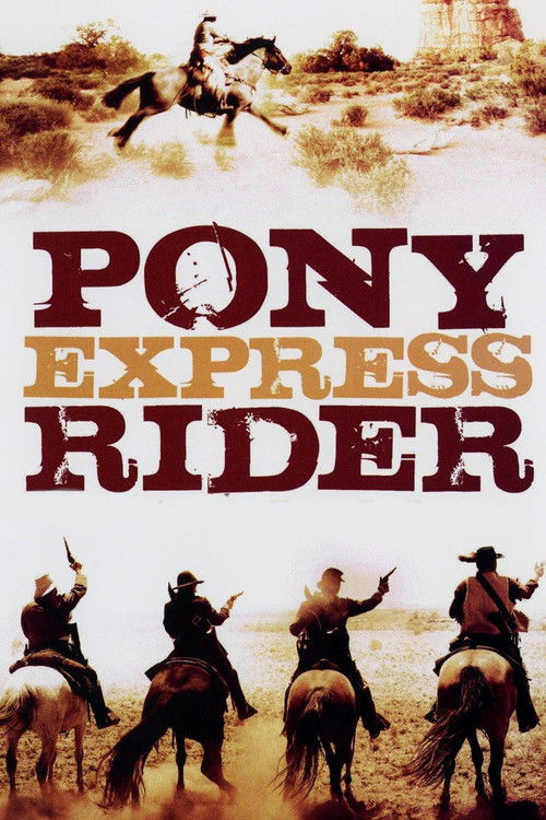 Pony Express Rider (1976) poster