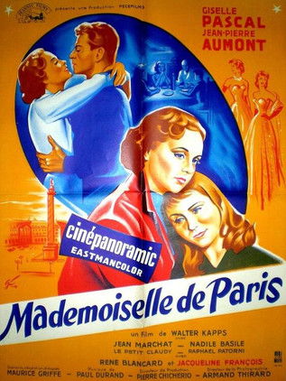 Mademoiselle from Paris (1955) poster