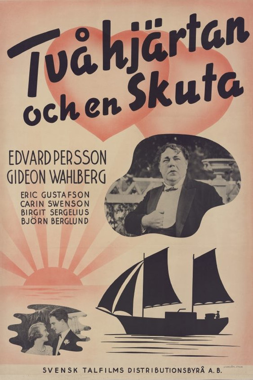 Två hjärtan och en skuta (1932) poster
