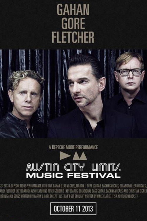 Depeche Mode - Austin City Limits Music Festival 2013 (2013) poster
