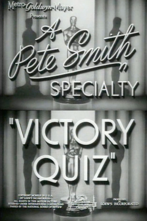 Victory Quiz (1942) poster