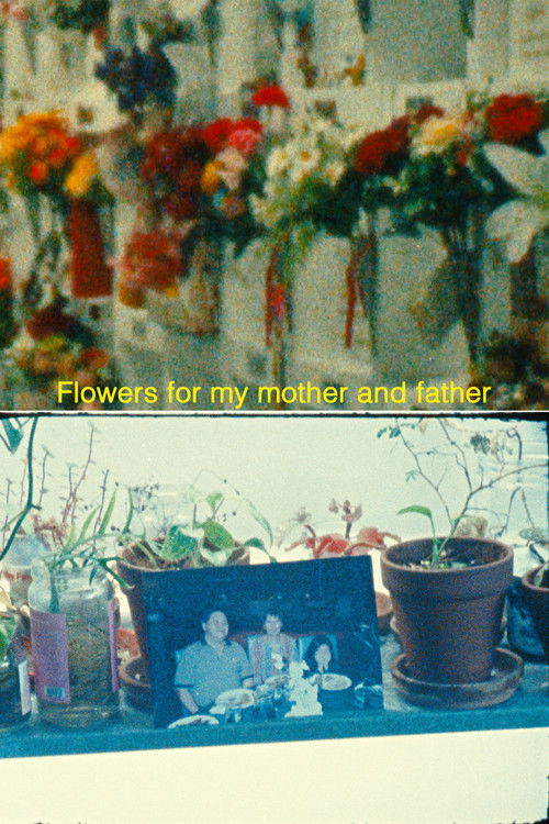 Flowers for my mother and father poster