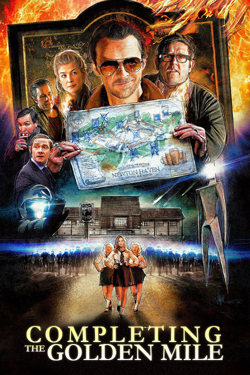 Completing the Golden Mile: The Making of The World's End (2013) poster