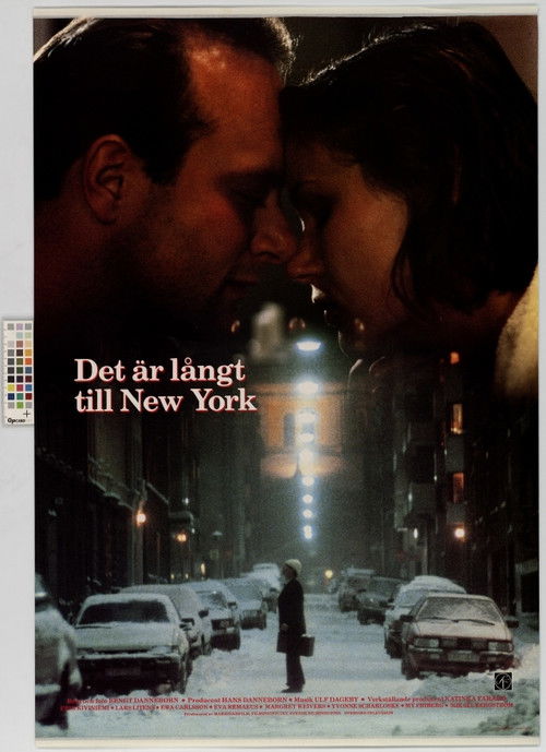 Det är långt till New York (1988) poster