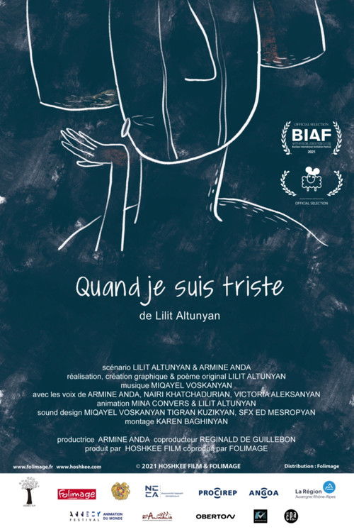 Quand je suis triste (2021) poster