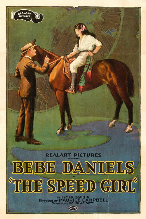 The Speed Girl (1921) poster
