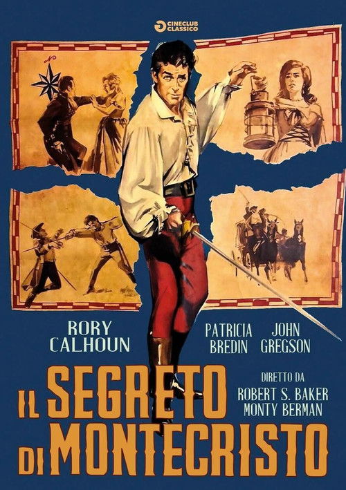 The Treasure of Monte Cristo (1961) poster